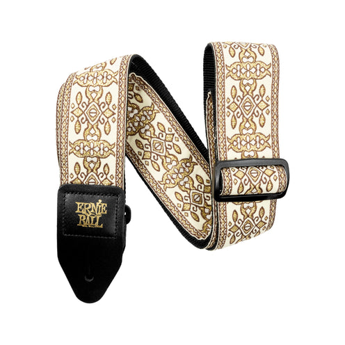 Ernie Ball Classic Jacquard Guitar Strap, Golden Tapestry