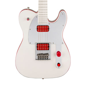 Fender John 5 Ghost Telecaster Electric Guitar, Maple FB, Arctic White