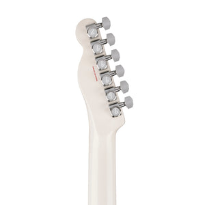 Fender John 5 Ghost Telecaster Electric Guitar, Maple FB, Arctic White