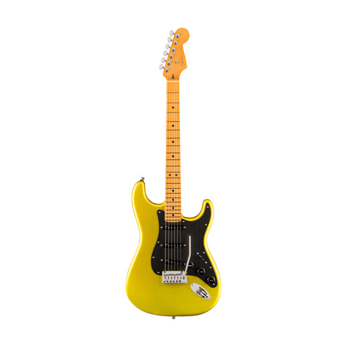 Fender American Ultra II Stratocaster Electric Guitar, Maple FB, Solar Flare
