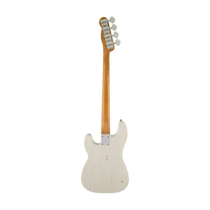 Fender Mike Dirnt Road Worn Precision Bass Guitar, RW FB, White Blonde