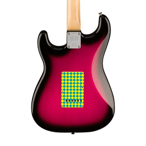 Fender Steve Lacy People Pleaser Stratocaster Electric Guitar, Maple FB, Chaos Burst