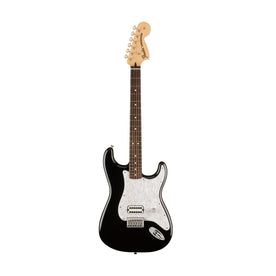 Fender Limited Edition Tom DeLonge Stratocaster Electric Guitar, RW FB, Black