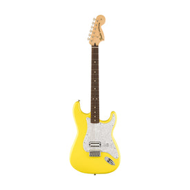 Fender Limited Edition Tom DeLonge Stratocaster Electric Guitar, RW FB, Graffiti Yellow