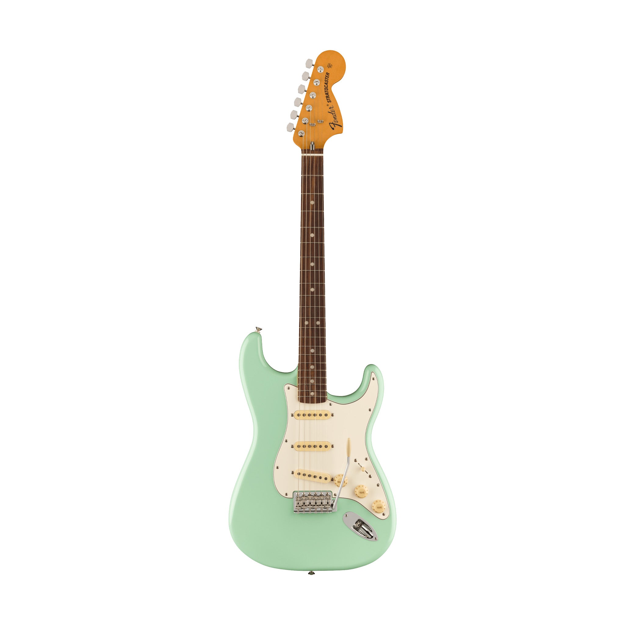 Fender Vintera II 70s Stratocaster Electric Guitar, RW FB, Surf Green