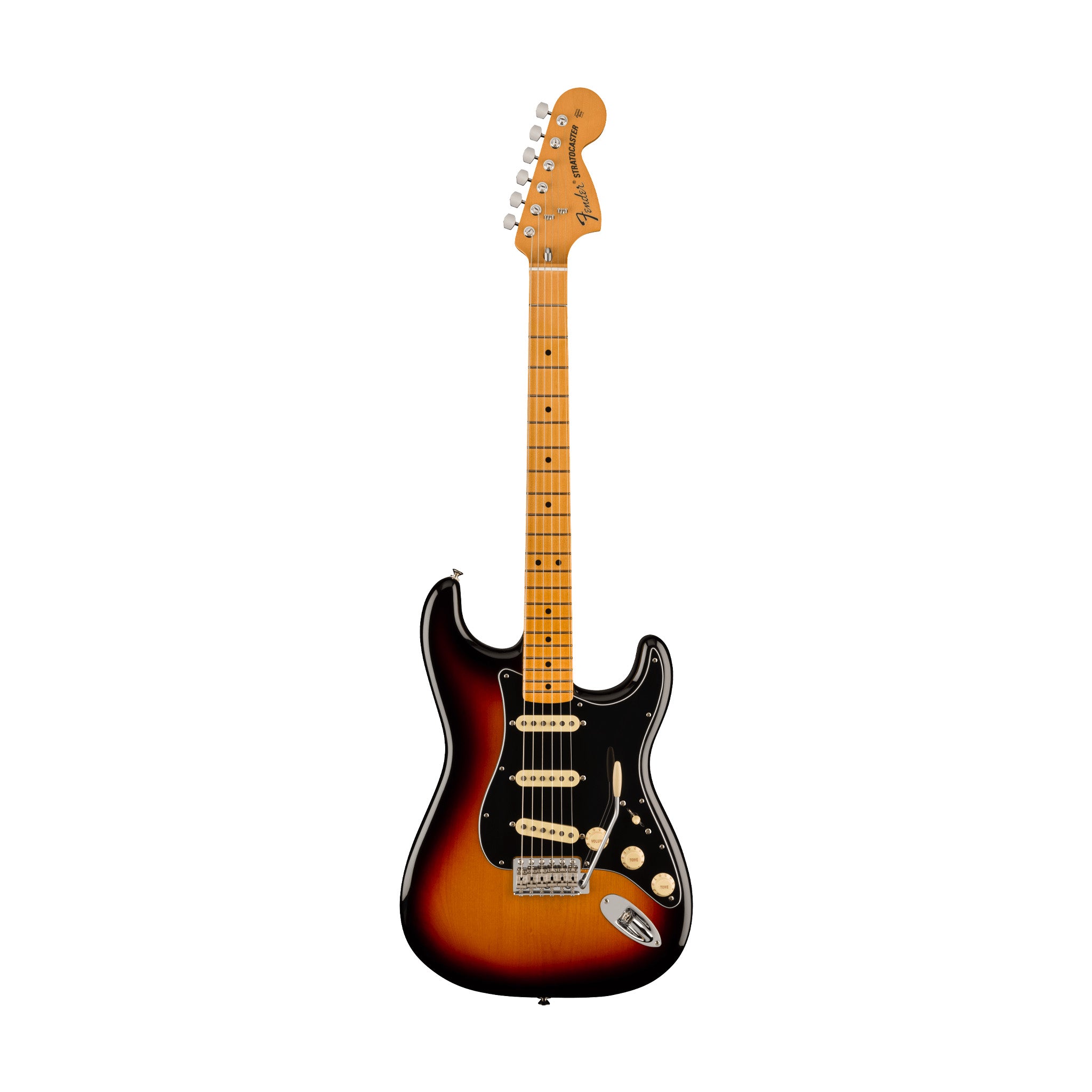Fender Vintera II 70s Stratocaster Electric Guitar, Maple FB, 3