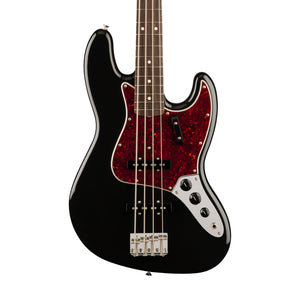 Fender Vintera II 60s Jazz Bass Guitar, RW FB, Black