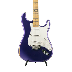 Fender Vintera Road Worn Mischief Maker 1960 Stratocaster Electric Guitar, Purple Metallic
