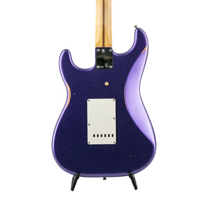 Fender Vintera Road Worn Mischief Maker 1960 Stratocaster Electric Guitar, Purple Metallic