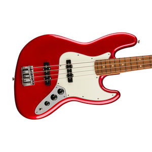 Fender Player Jazz Bass Electric Guitar, Pau Ferro FB, Candy Apple Red