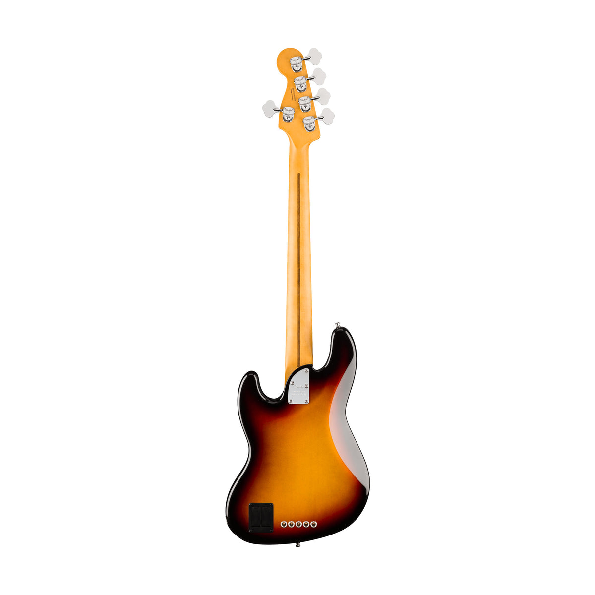Fender American Ultra II Jazz Bass V Guitar, Ebony FB, Ultraburst