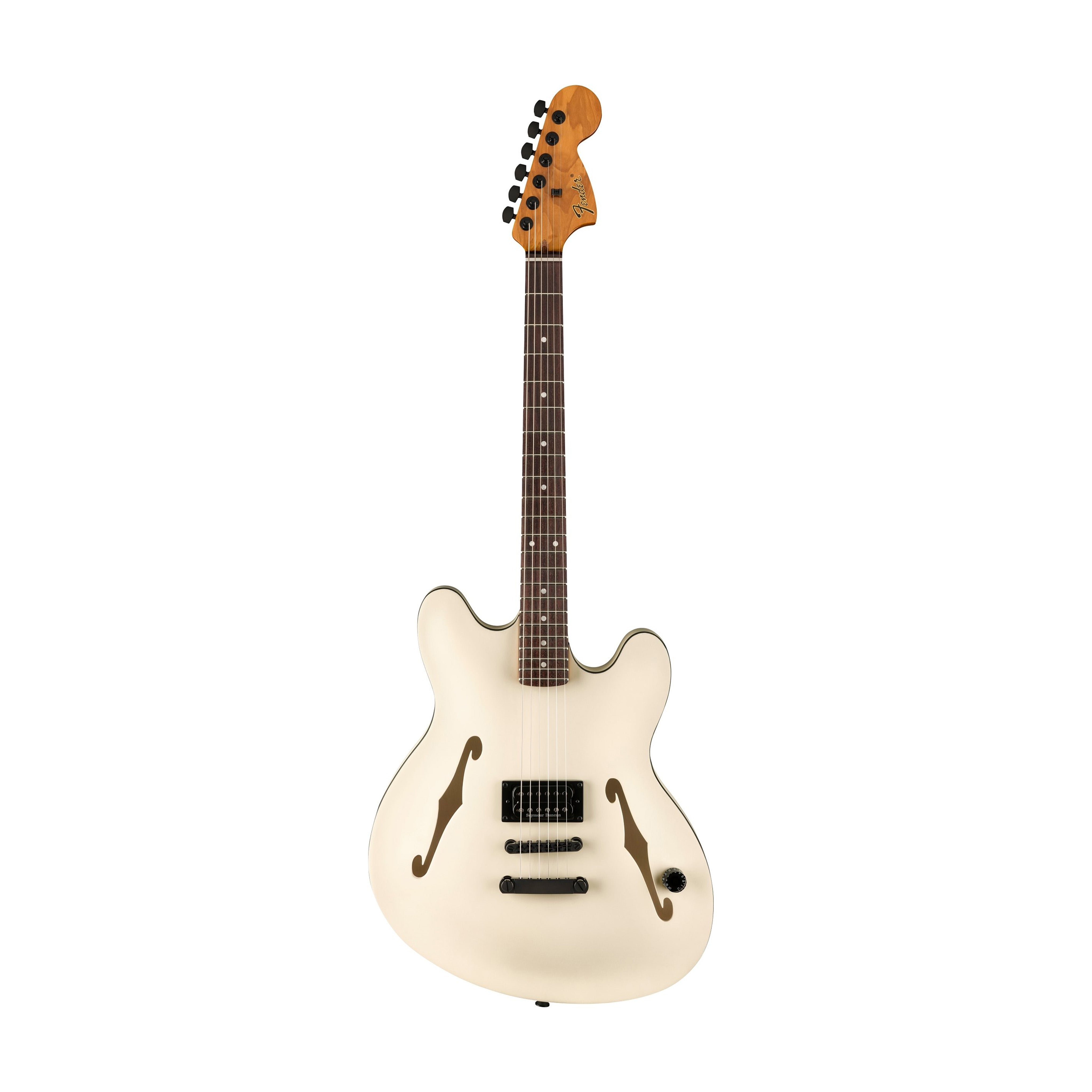 Fender Tom DeLonge Starcaster Electric Guitar, RW FB, Olympic