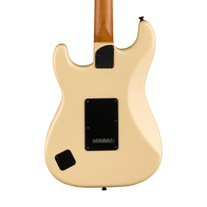 Squier FSR Contemporary Stratocaster Electric Guitar w/Special Roasted Maple Neck, Vintage White