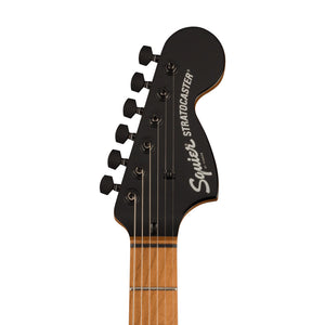 Squier FSR Contemporary Stratocaster Electric Guitar w/Special Roasted Maple Neck, Vintage White