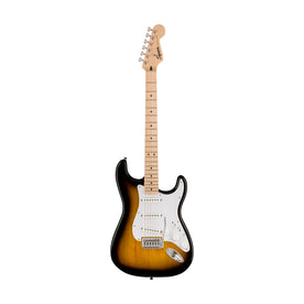 Squier Sonic Stratocaster Electric Guitar w/White Pickguard, Maple