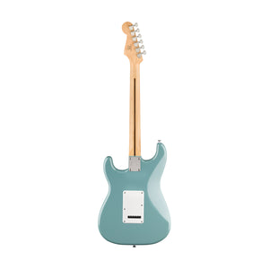 Squier FSR Sonic Stratocaster HSS Electric Guitar w/White Pickguard, Maple FB, Sonic Grey