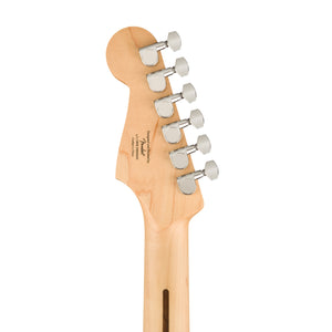 Squier FSR Sonic Stratocaster HSS Electric Guitar w/White Pickguard, Maple FB, Sonic Grey
