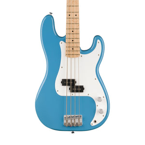 Squier Sonic Precision Bass Guitar w/White Pickguard, Maple FB, California Blue