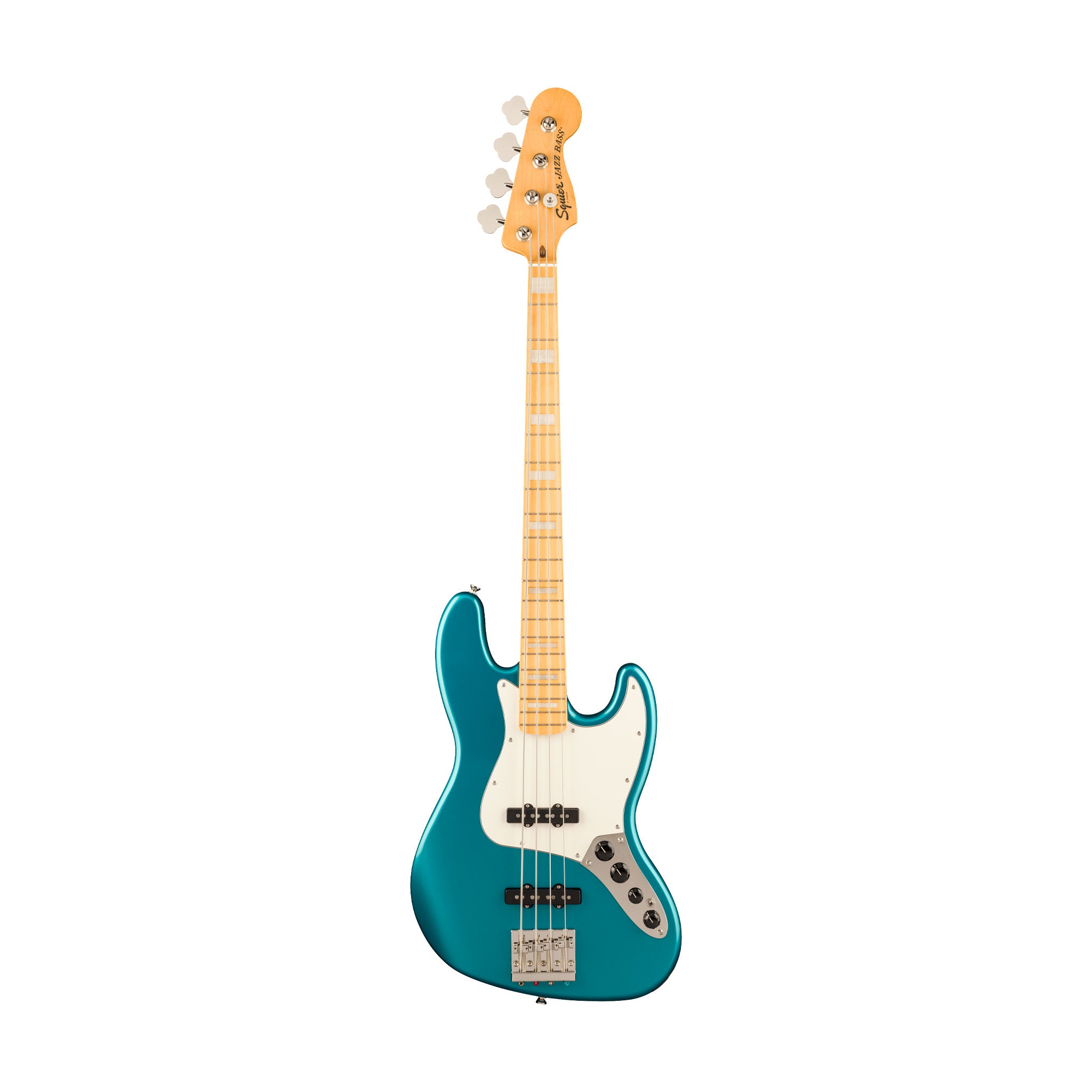 Squier Jazz Bass 青（モノ鞄着いて) Squier Classic Vibe Active 70s Jazz Bass Guitar, Maple FB, Ocean
