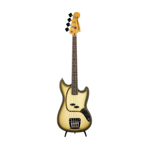 Squier FSR Classic Vibe 60s Mustang Bass Guitar, Laurel FB, Antigua Burst