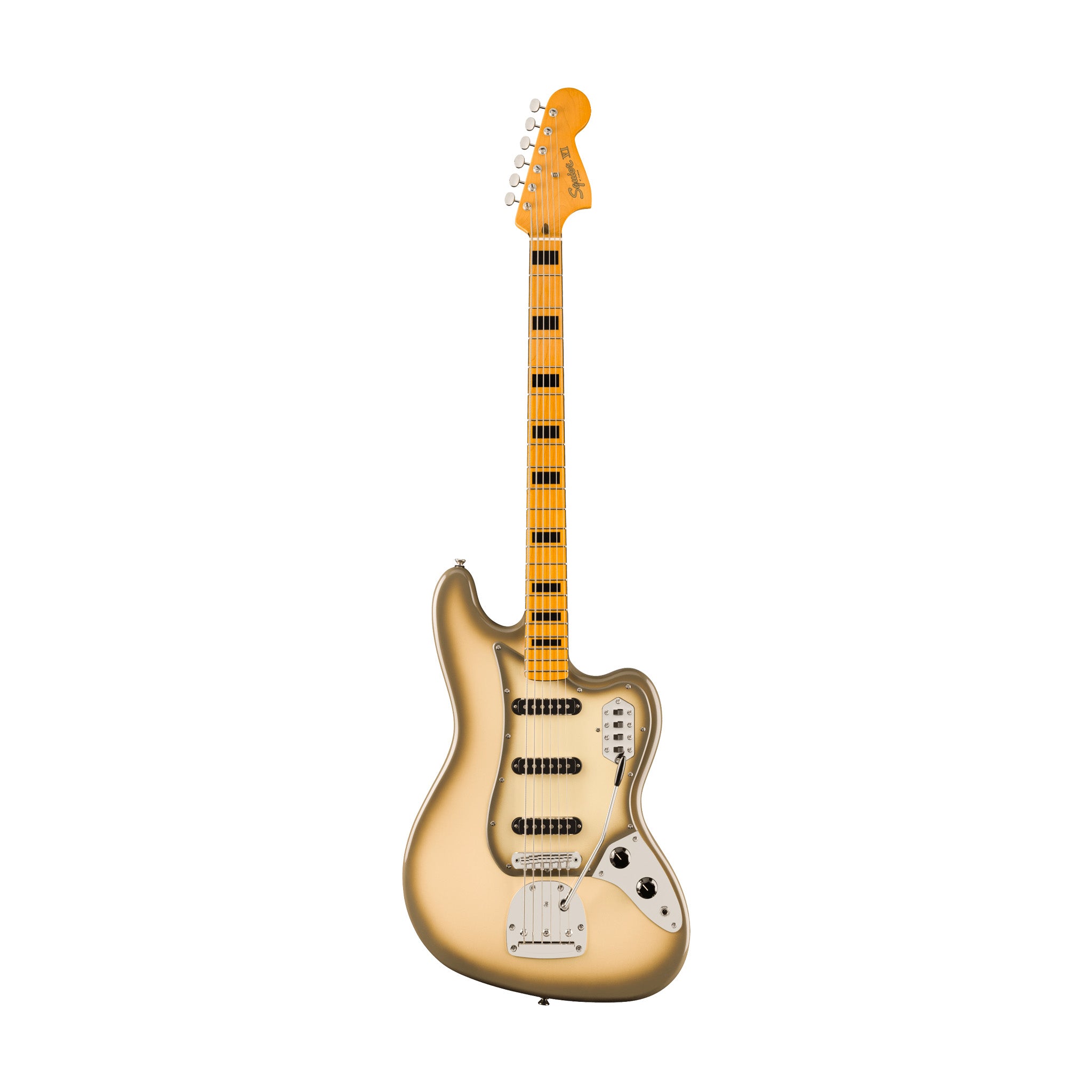 Squier FSR Classic Vibe Bass VI Guitar, Maple FB, Antigua Burst