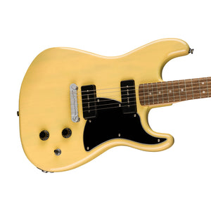 Squier Paranormal Strat-O-Sonic Electric Guitar, Laurel FB, Vintage Blonde