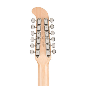 Squier Paranormal Jazzmaster XII 12-String Electric Guitar, Olympic White