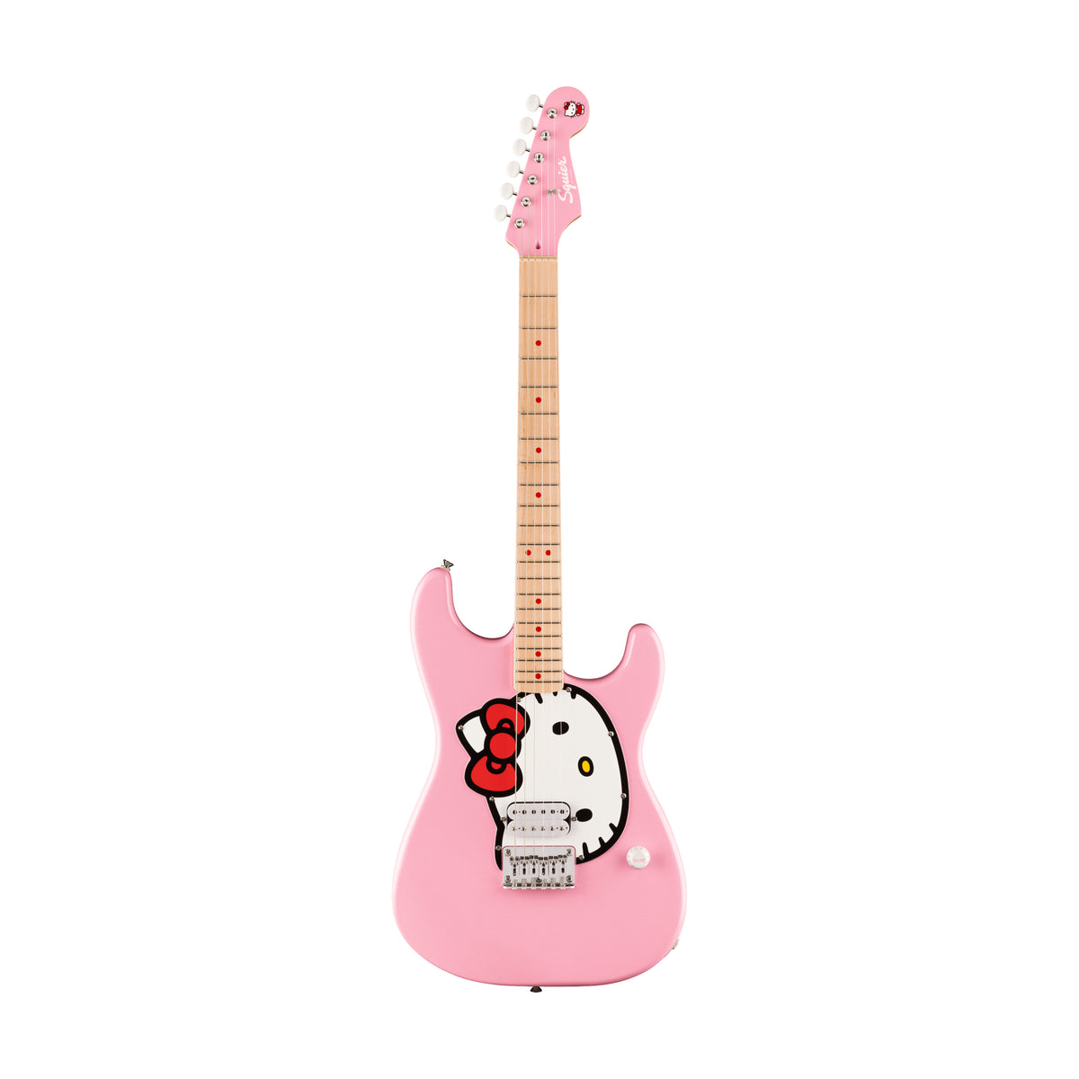 Squier by Fender Limited Edition Hello Kitty Stratocaster Electric