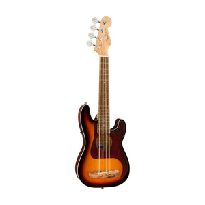 Fender Fullerton Precision Bass Ukulele, 3-Tone Sunburst