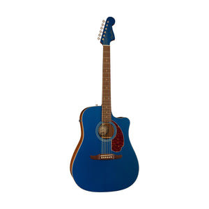 Fender California Redondo Player Acoustic Guitar, Walnut FB, Lake Placid Blue