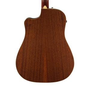 Fender California Redondo Player Acoustic Guitar, Walnut FB, Lake Placid Blue