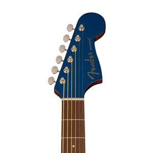 Fender California Redondo Player Acoustic Guitar, Walnut FB, Lake Placid Blue