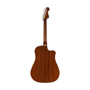 Fender California Redondo Player Left-Handed Acoustic Guitar, Walnut FB, Natural