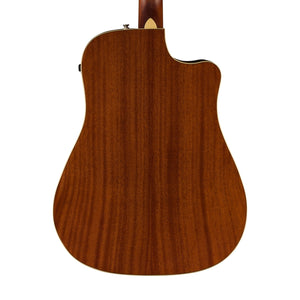 Fender California Redondo Player Left-Handed Acoustic Guitar, Walnut FB, Natural