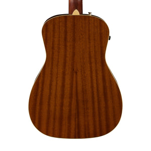 Fender California Malibu Player Small-Bodied Acoustic Guitar, Walnut FB, Natural