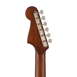 Fender California Malibu Player Small-Bodied Acoustic Guitar, Walnut FB, Natural