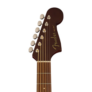 Fender California Malibu Player Small-Bodied Acoustic Guitar, Walnut FB, Natural