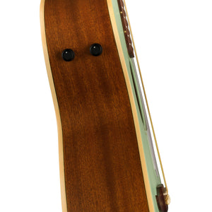 Fender California Newporter Player Medium-Sized Acoustic Guitar, Walnut FB, Surf Green