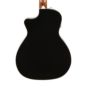 Fender California Series Villager 12-String V3 Semi-Acoustic Guitar w/ Gig Bag, Walnut FB, Black