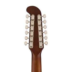 Fender Villager 12-String Acoustic Guitar w/Bag, Walnut FB, Aged Natural