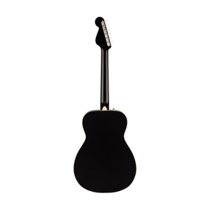 Fender Malibu Vintage Acoustic Guitar w/Case, Black