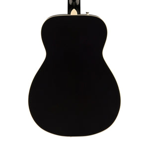 Fender Malibu Vintage Acoustic Guitar w/Case, Black