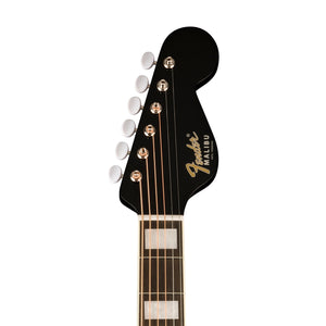 Fender Malibu Vintage Acoustic Guitar w/Case, Black