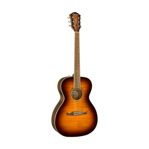 Fender FA-235E Acoustic Guitar, Walnut FB, Mocha Burst