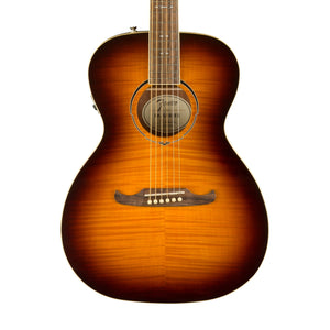 Fender FA-235E Acoustic Guitar, Walnut FB, Mocha Burst