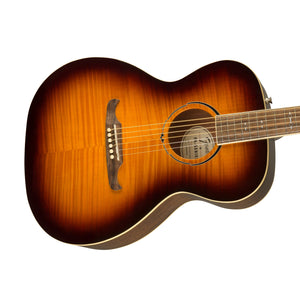 Fender FA-235E Acoustic Guitar, Walnut FB, Mocha Burst