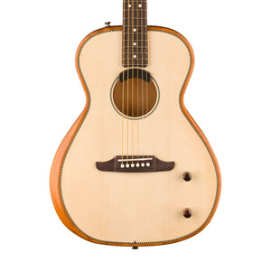 Fender Highway Series Parlor Acoustic Guitar w/Bag, RW FB, Natural