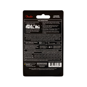 Fender Concert Ear Plugs, Daphne Blue, 10 Pairs