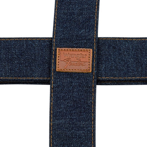 Fender X Wrangler Denim Guitar Straps, Dark Indigo