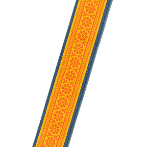 Fender George Harrison Dark Horse Floral Guitar Strap